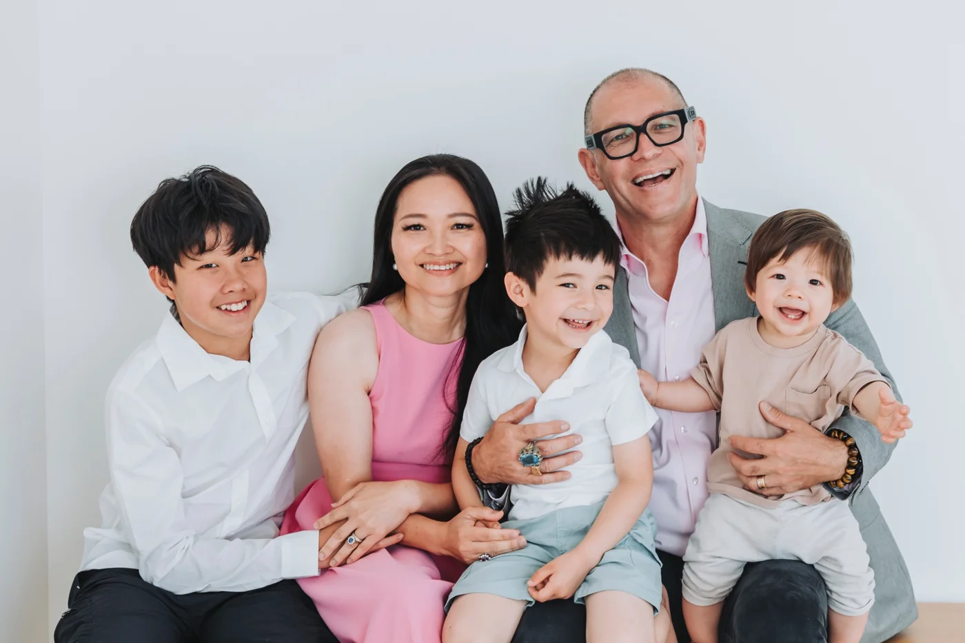 Jean-Philippe with family