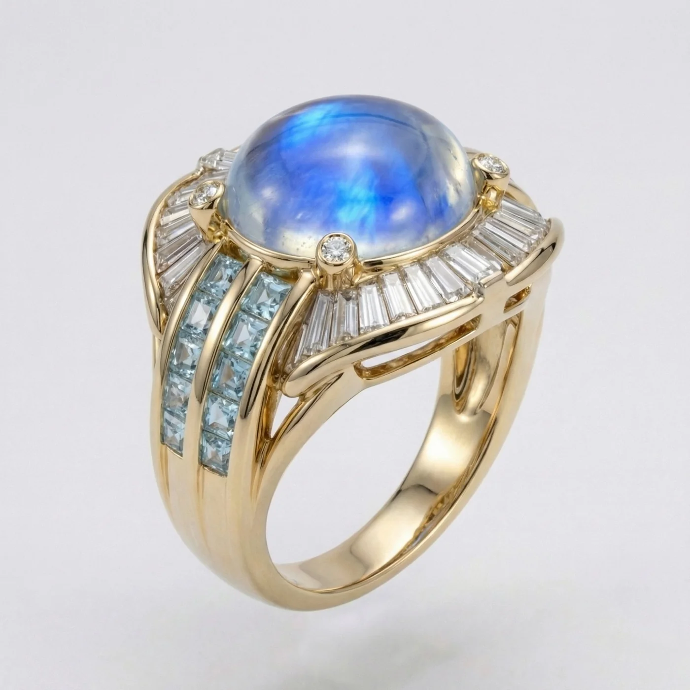 Luna Forte Moonstone — three-quarter