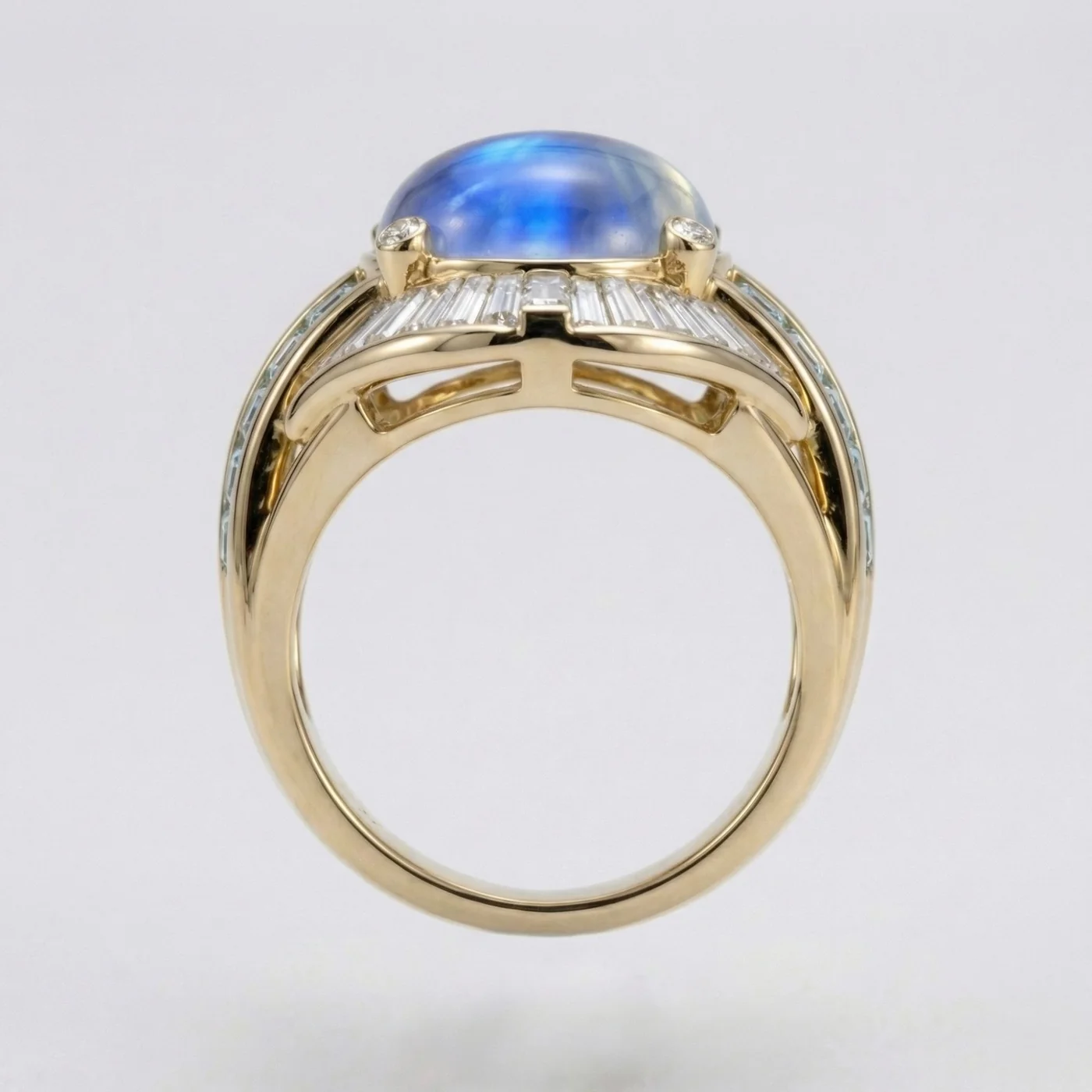 Luna Forte Moonstone — side profile