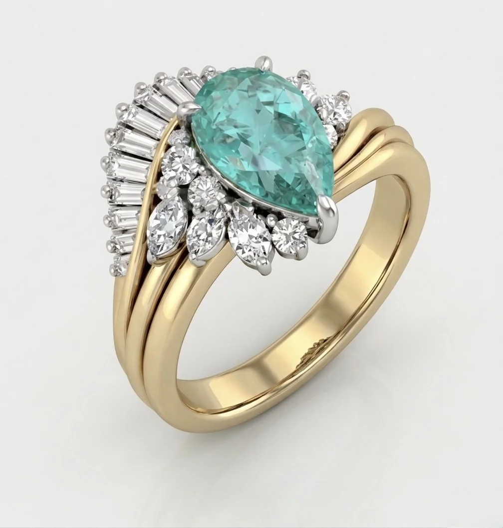 Neon Tide — isometric view