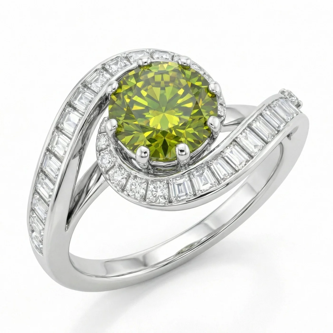 Double Tourbillon — three-quarter reverse